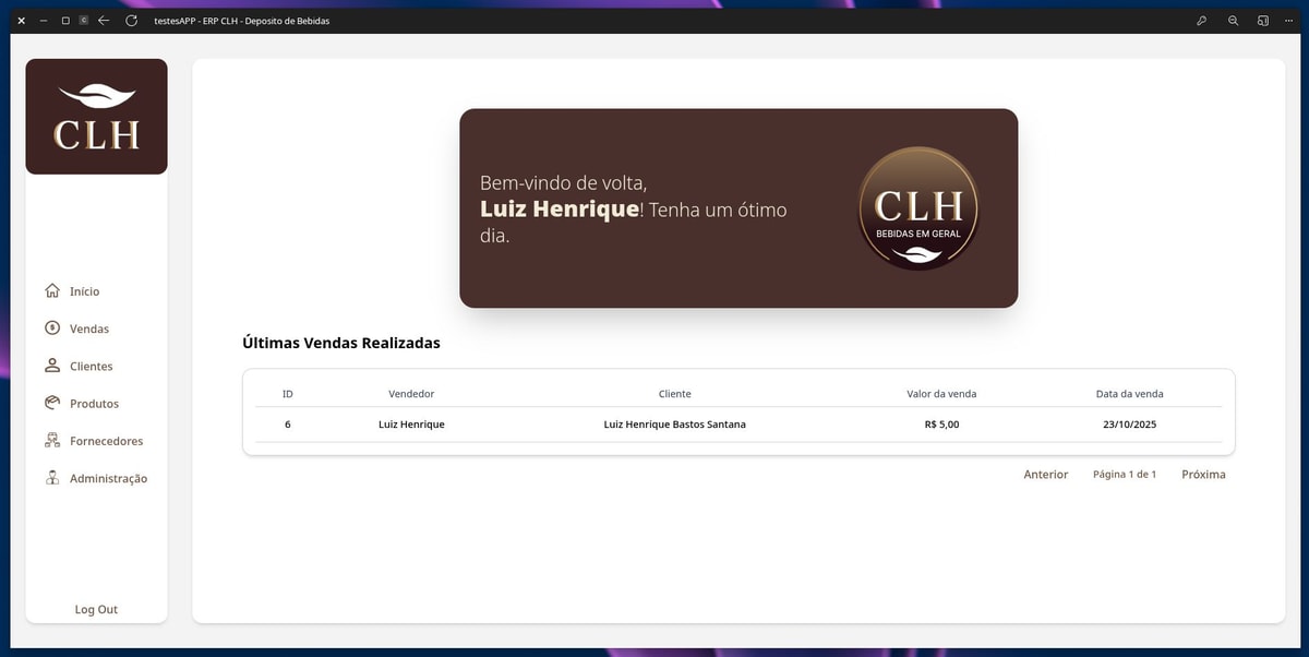 CLH ERP - imagem 1